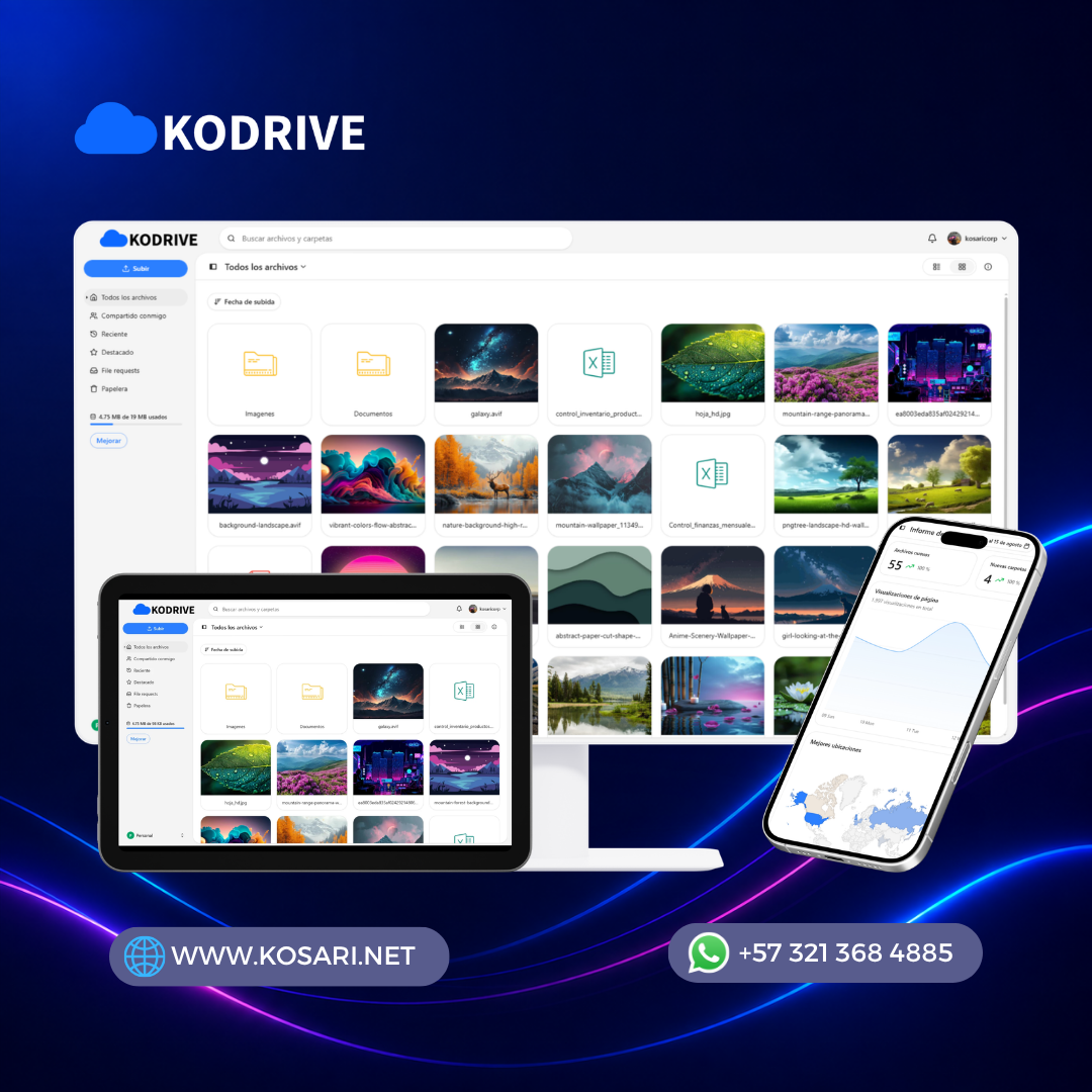 KoDrive – Sistema de Archivos en la Nube
