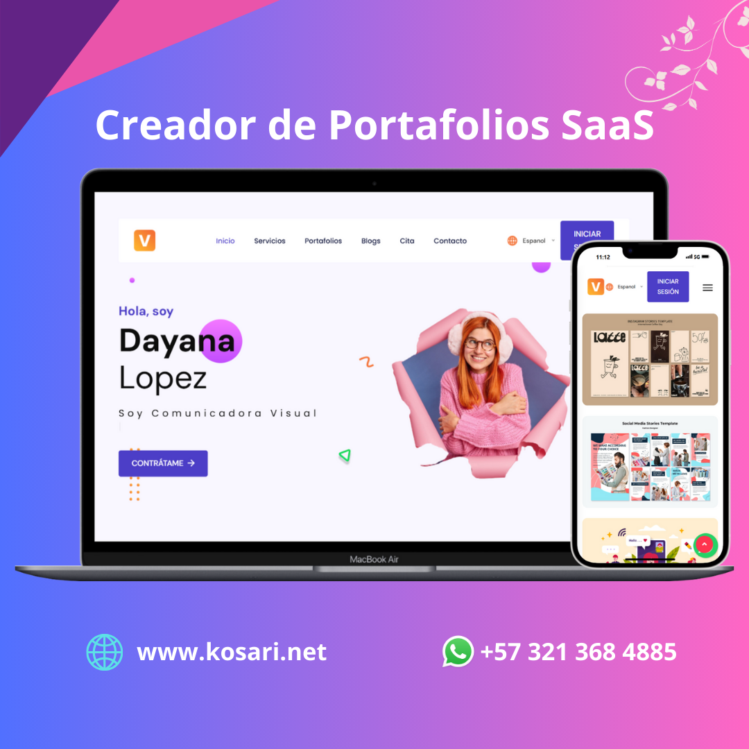 MiFolio - Creador de Portafolios Web SaaS